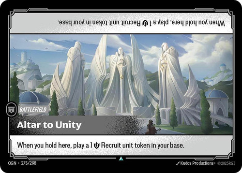 Altar to Unity
Origins
Single
Riftbound: League of Legends TCG