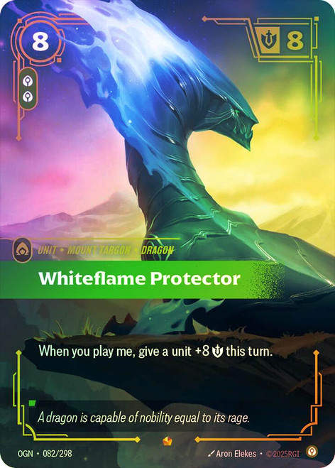 Whiteflame Protector
Origins
Single
Riftbound: League of Legends TCG