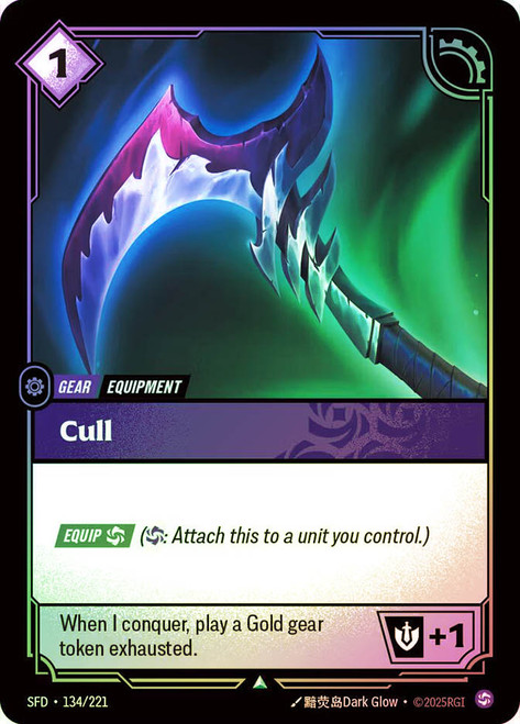Cull
Spiritforged
Single
Riftbound: League of Legends TCG