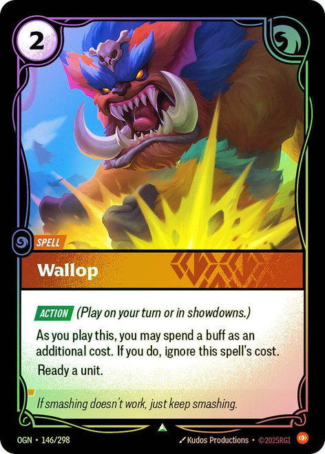 Wallop
Origins
Single
Riftbound: League of Legends TCG