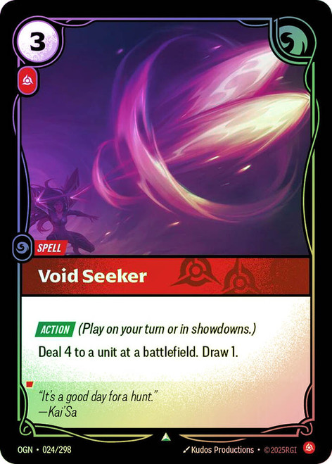 Void Seeker
Origins
Single
Riftbound: League of Legends TCG
