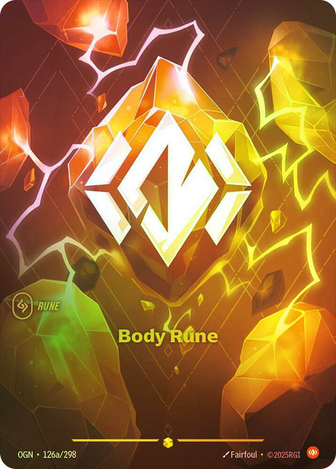 リフトバウンド　riftbound body rune 6枚 Body Rune | Origins | Star City Games