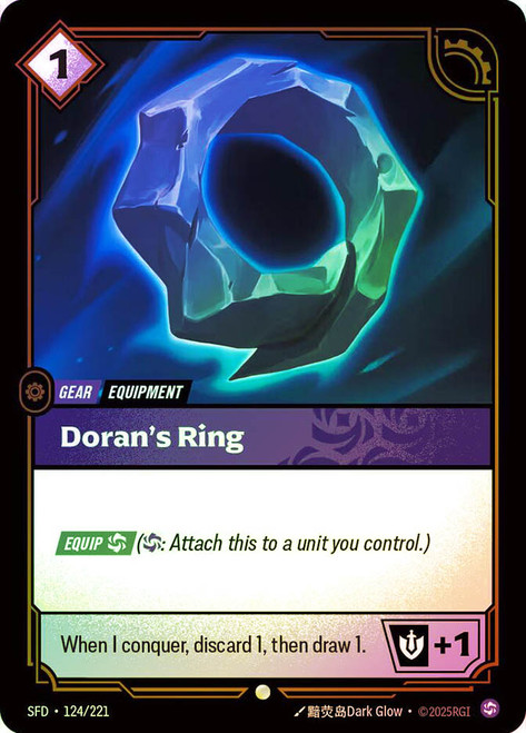 Doran's Ring
Spiritforged
Single
Riftbound: League of Legends TCG