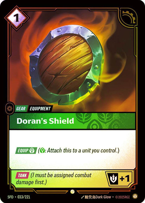 Doran's Shield
Spiritforged
Single
Riftbound: League of Legends TCG
