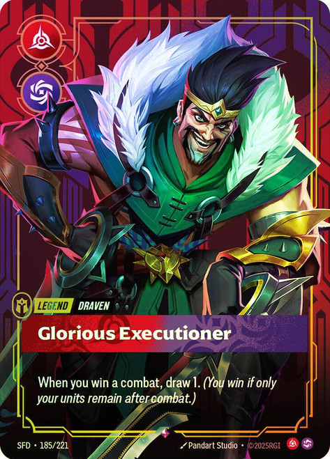Draven - Glorious Executioner
Spiritforged
Single
Riftbound: League of Legends TCG