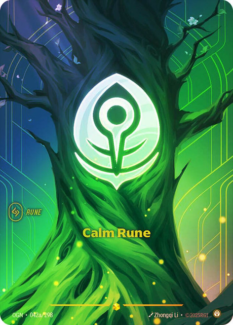 Calm Rune
Origins
Single
Riftbound: League of Legends TCG
