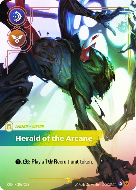 Viktor - Herald of the Arcane
Origins
Single
Riftbound: League of Legends TCG