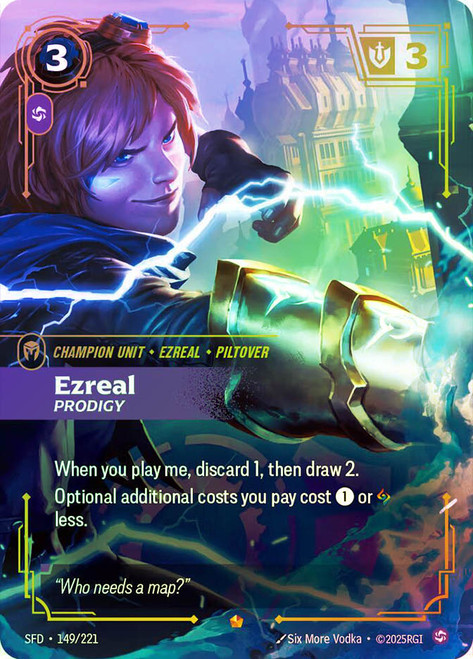 Ezreal - Prodigy
Spiritforged
Single
Riftbound: League of Legends TCG