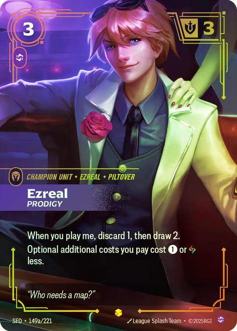 Ezreal - Prodigy
Spiritforged
Single
Riftbound: League of Legends TCG