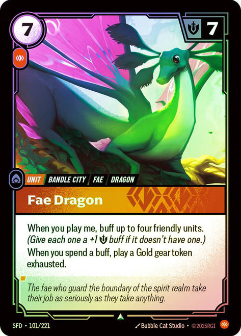 Fae Dragon
Spiritforged
Single
Riftbound: League of Legends TCG