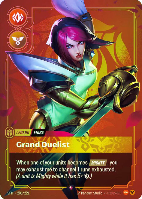 Fiora - Grand Duelist
Spiritforged
Single
Riftbound: League of Legends TCG