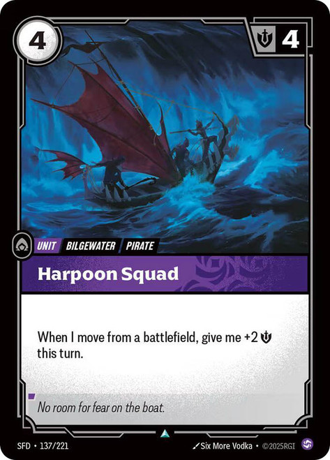 Harpoon Squad
Spiritforged
Single
Riftbound: League of Legends TCG