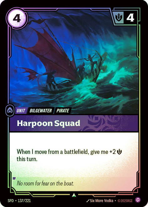 Harpoon Squad
Spiritforged
Single
Riftbound: League of Legends TCG