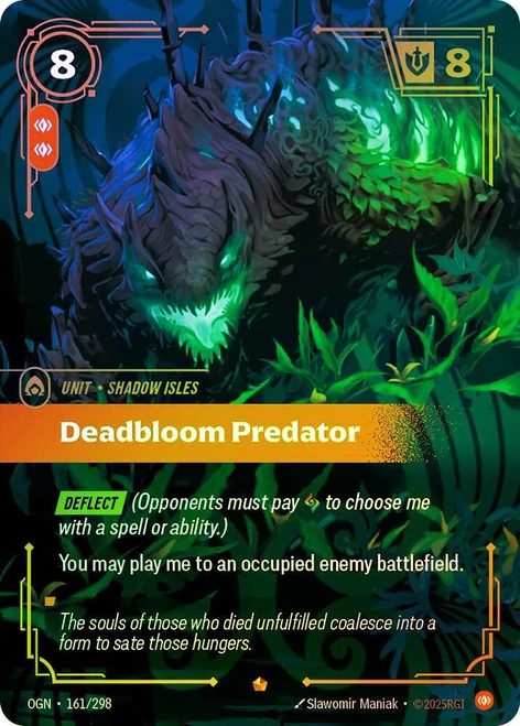 Deadbloom Predator
Origins
Single
Riftbound: League of Legends TCG