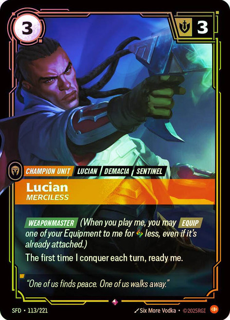 Lucian - Purifier | Spiritforged | Star City Games