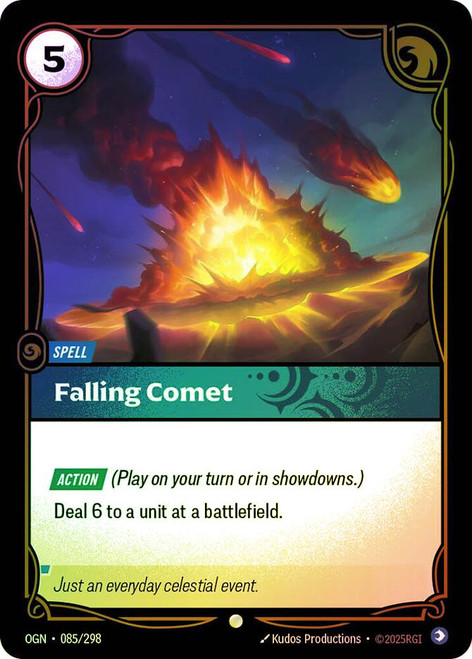 Falling Comet
Origins
Single
Riftbound: League of Legends TCG