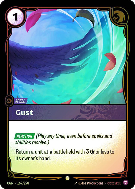 Gust
Origins
Single
Riftbound: League of Legends TCG