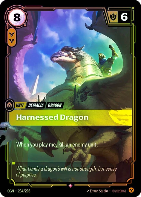Harnessed Dragon
Origins
Single
Riftbound: League of Legends TCG
