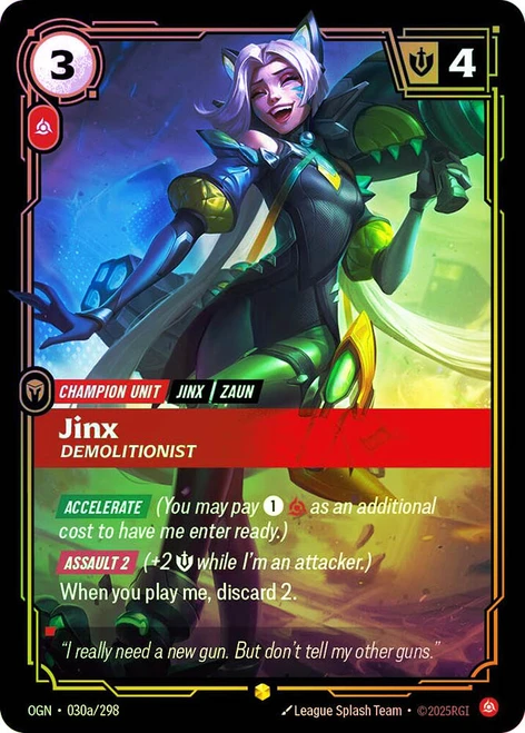 Jinx - Loose Cannon (Signature) | Origins | Star City Games