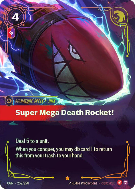 Super Mega Death Rocket!
Origins
Single
Riftbound: League of Legends TCG