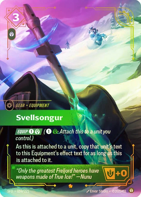 Svellsongur
Spiritforged
Single
Riftbound: League of Legends TCG
