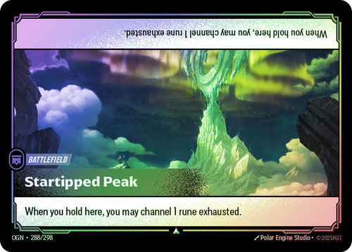 Startipped Peak
Origins
Single
Riftbound: League of Legends TCG