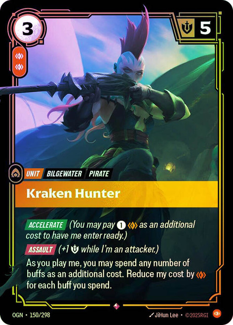 Kraken Hunter
Origins
Single
Riftbound: League of Legends TCG