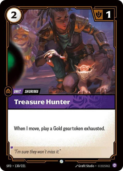 Treasure Hunter
Spiritforged
Single
Riftbound: League of Legends TCG
