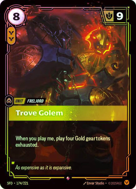 Trove Golem
Spiritforged
Single
Riftbound: League of Legends TCG