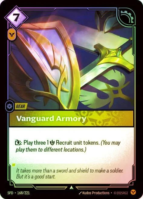 Vanguard Armory
Spiritforged
Single
Riftbound: League of Legends TCG