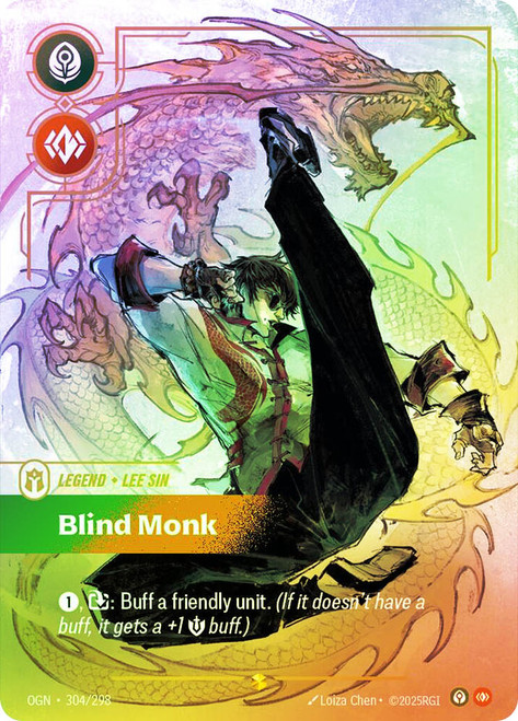 Lee Sin - Blind Monk
Origins
Single
Riftbound: League of Legends TCG
