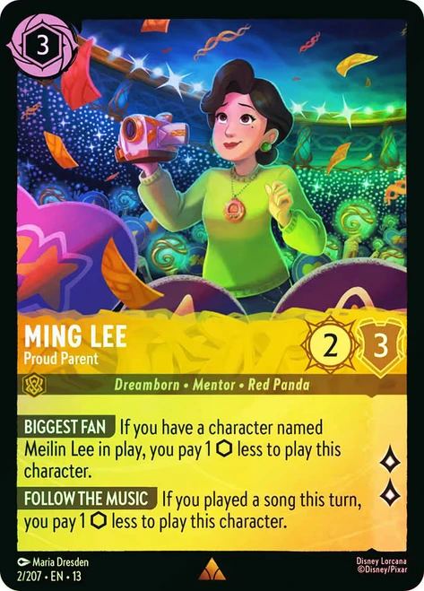 Ming Lee - Proud Parent
Attack of the Vine!
Single
Lorcana