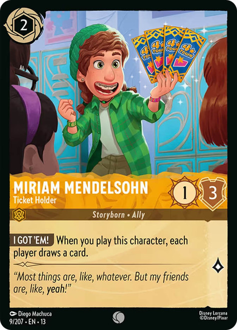 Miriam Mendelsohn - Ticket Holder
Attack of the Vine!
Single
Lorcana