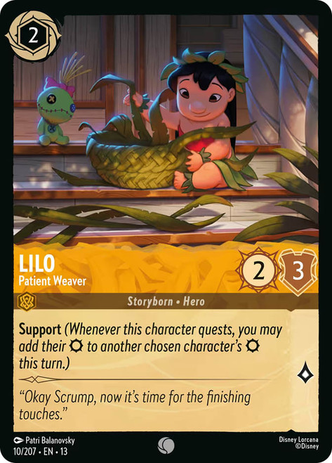 Lilo - Patient Weaver
Attack of the Vine!
Single
Lorcana