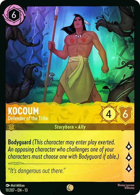 Kocoum - Defender of the Tribe
Attack of the Vine!
Single
Lorcana