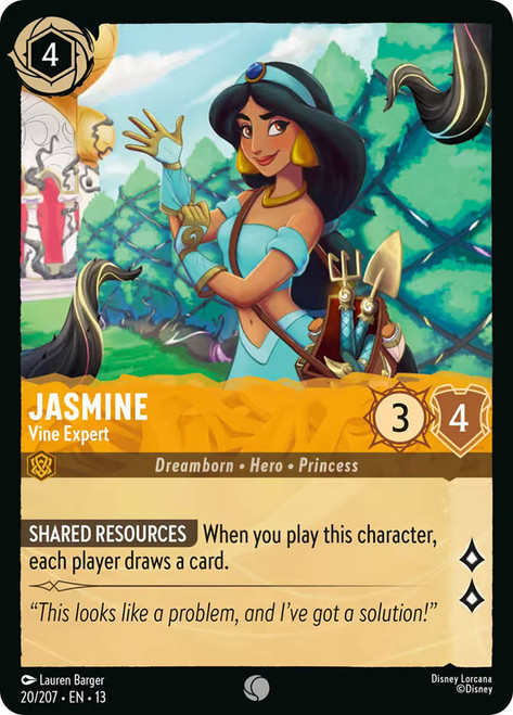 Jasmine - Vine Expert
Attack of the Vine!
Single
Lorcana