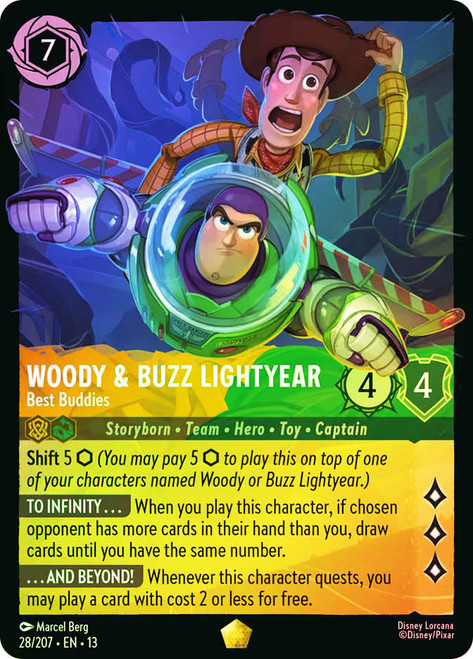 Woody & Buzz Lightyear - Best Buddies
Attack of the Vine!
Single
Lorcana