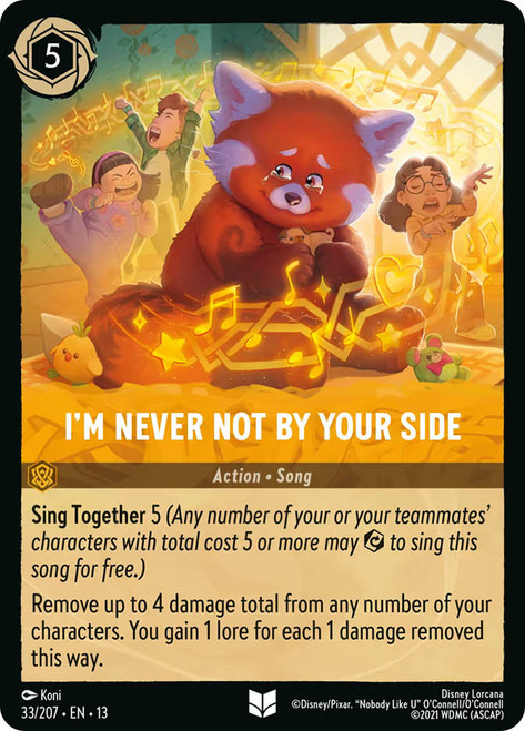 I'm Never Not By Your Side
Attack of the Vine!
Single
Lorcana
