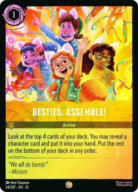 Besties, Assemble!
Attack of the Vine!
Single
Lorcana