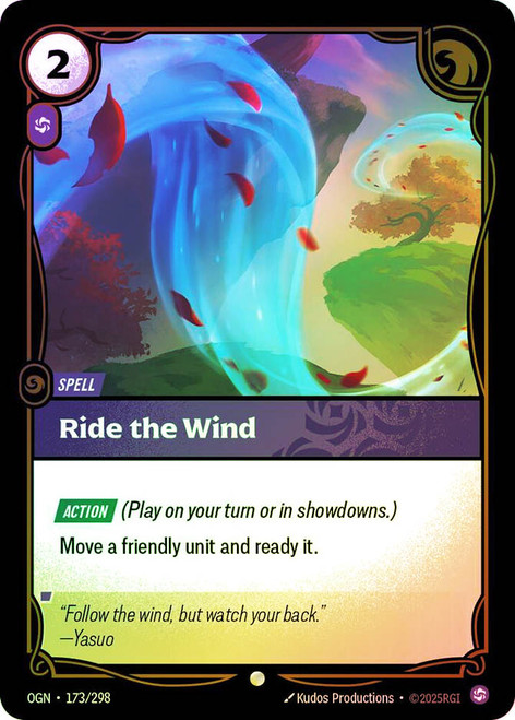 Ride The Wind
Origins
Single
Riftbound: League of Legends TCG