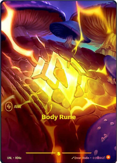 リフトバウンド　riftbound body rune 6枚 Body Rune | Unleashed | Star City Games