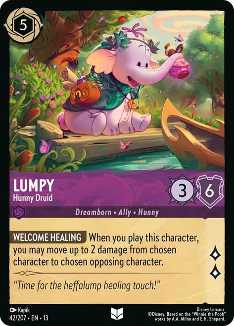 Lumpy - Hunny Druid
Attack of the Vine!
Single
Lorcana