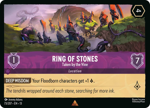 Ring of Stones - Taken by the Vine
Attack of the Vine!
Single
Lorcana