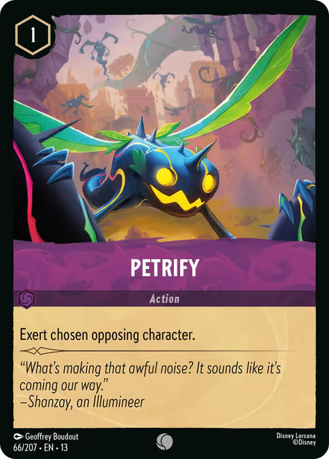 Petrify
Attack of the Vine!
Single
Lorcana