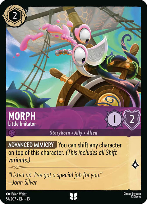 Morph - Little Imitator
Attack of the Vine!
Single
Lorcana