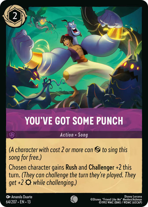 You've Got Some Punch
Attack of the Vine!
Single
Lorcana