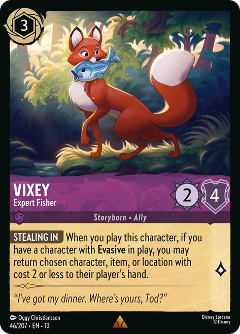 Vixey - Expert Fisher
Attack of the Vine!
Single
Lorcana