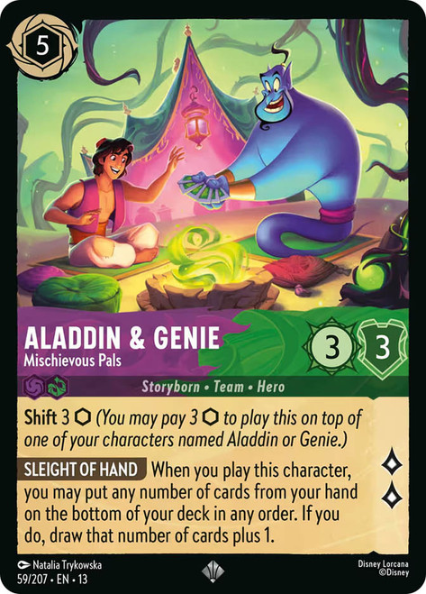 Aladdin & Genie - Mischievous Pals
Attack of the Vine!
Single
Lorcana