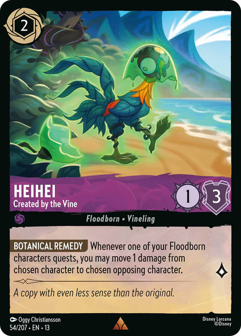 Heihei - Created by the Vine
Attack of the Vine!
Single
Lorcana