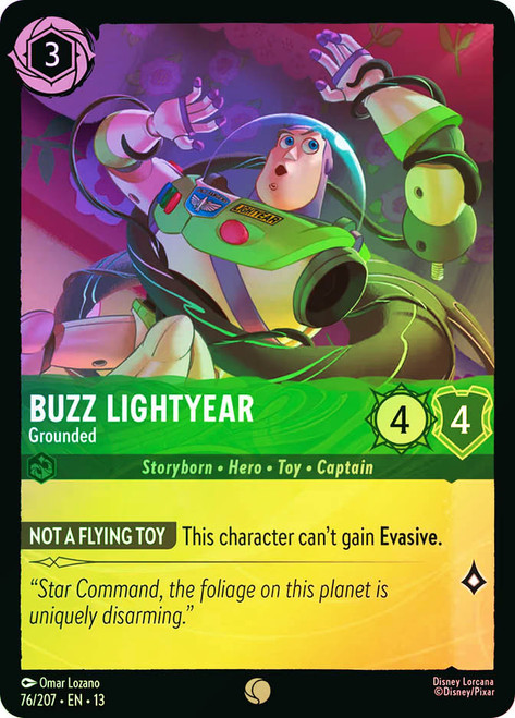 Buzz Lightyear - Grounded
Attack of the Vine!
Single
Lorcana